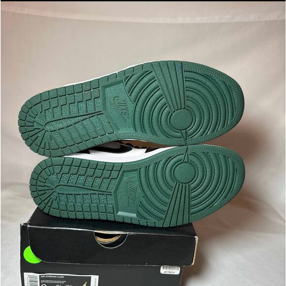 Size 8 - Nike Air Jordan 1 Low Green Toe Men\'s Shoes Ships Now main image 10